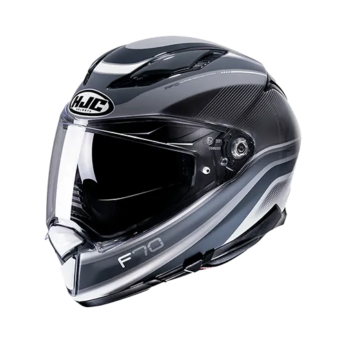 HJC Casco HJC F70 Diwen Gris S, variante Diwen / Talla S disponible en Guatemala