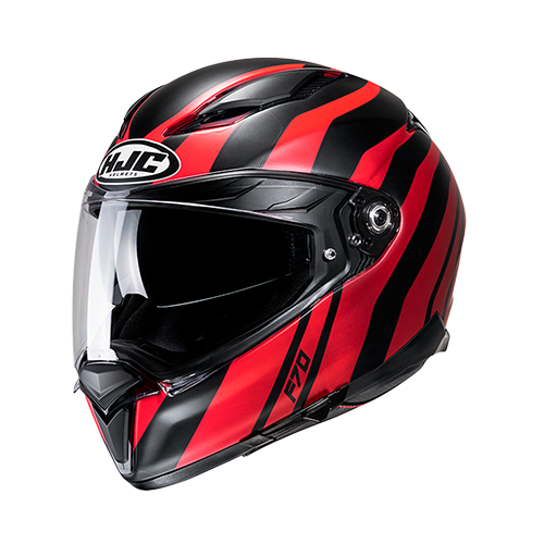 HJC Casco HJC F70 Galla Negro Rojo M, variante Galla / Talla M disponible en Guatemala