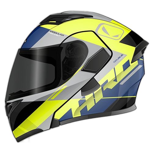 HRO Casco HRO 3400 Epic Amarillo Gris S, AMARILLO MATE-GRIS, S 55cm - 56cm - Para medirte debes posicionar el metro entre 1.5 y 2 cm sobre la ceja disponible en Guatemala