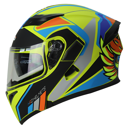 HRO Casco HRO 3400 Magic Amarillo Azul S, variante Magic / Talla S disponible en Guatemala