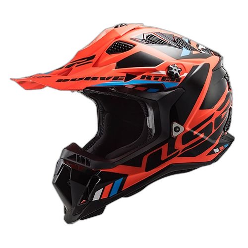 LS2 Casco LS2 Stomp Fluo Negro M, NEGRO, M 57cm - 58cm - Para medirte debes posicionar el metro entre 1.5 y 2 cm sobre la ceja disponible en Guatemala